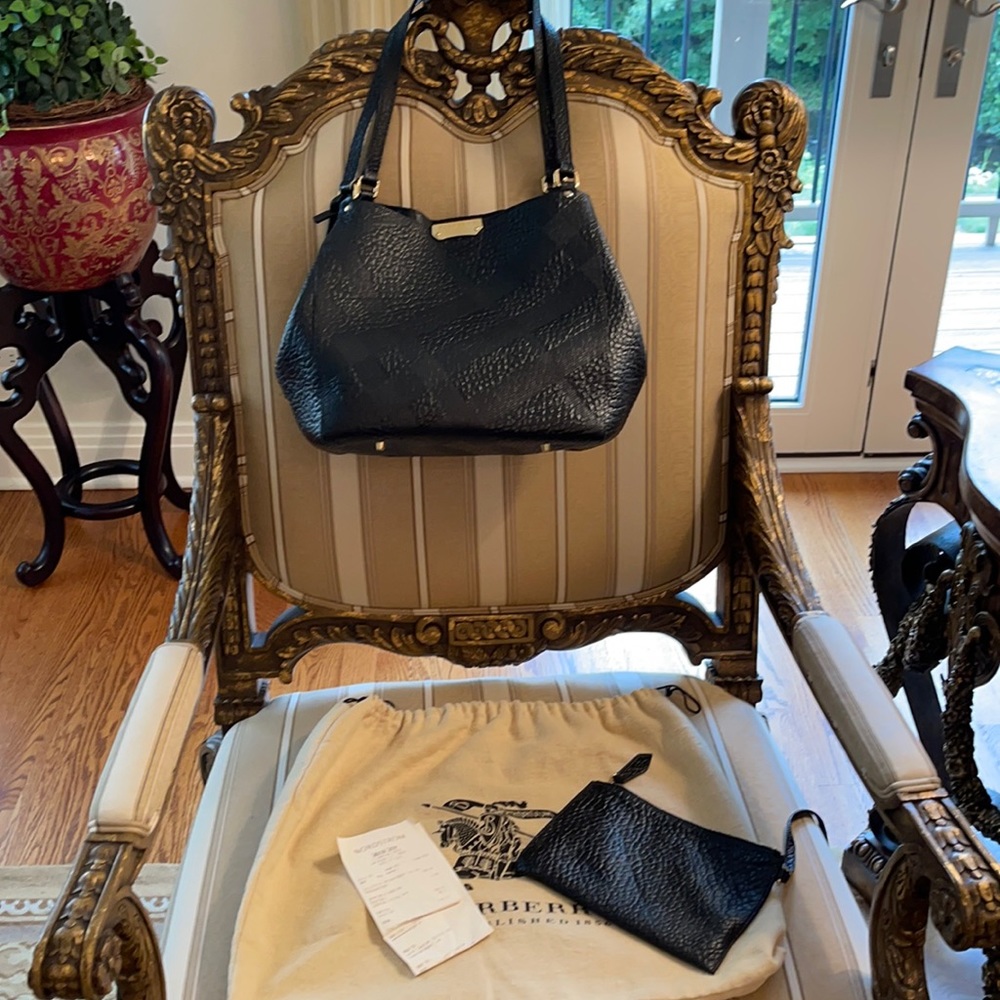 Burberry black handbag